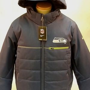 NWT Seattle Seahawks onfield jacket.